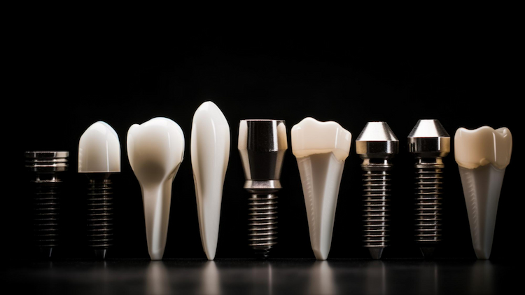 Different types of dental implants