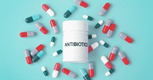 a photo of antibiotics after tooth extraction