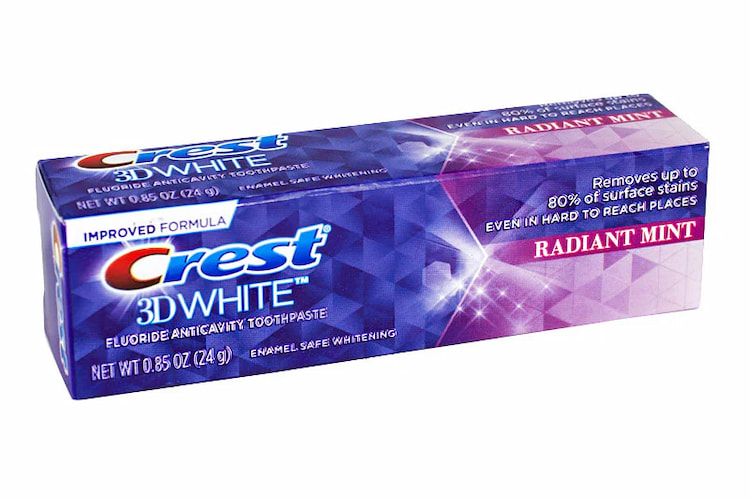 a photo of Crest 3D White as one of the top whitening toothpastes of 2026