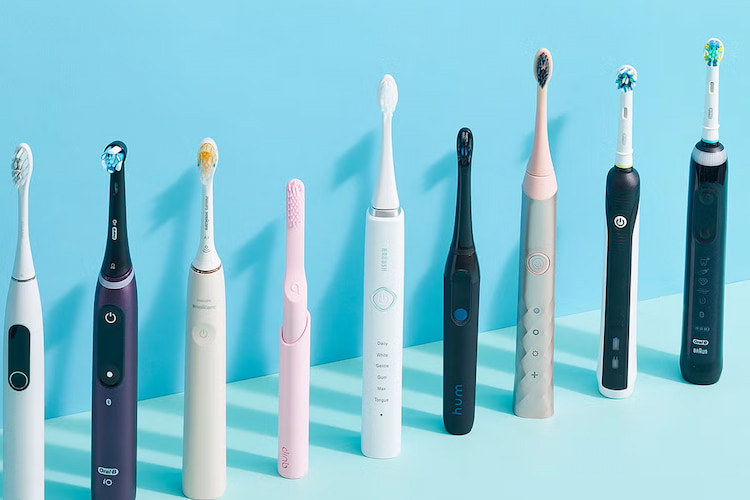 a photo of the best kind of electric toothbrushes for veneers